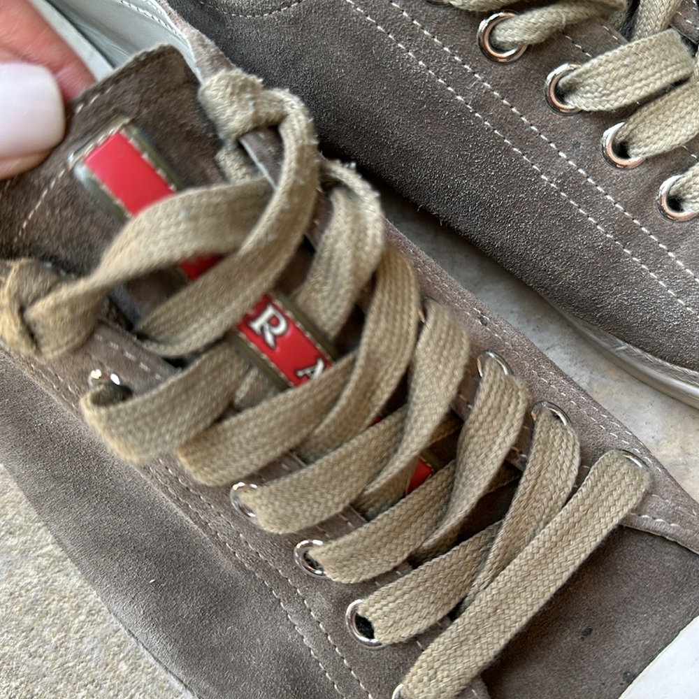 PRADA Suede Sneaker - Picture 6 of 11